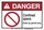 Brady B-869 Polypropylene Rectangle White Safety Awareness Label - 14 in Width x 10 in Height - 145733