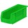 Akro-Mils Akrobin 30 lb Green Industrial Grade Polymer Hanging / Stacking Storage Bin - 10 7/8 in Length - 4 1/8 in Width - 4 in Height - 1 Compartments - 30224 GREEN