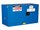Justrite ChemCor Hazardous Material Storage Cabinet Piggyback 8617282, 17 gal, Royal Blue - 15464