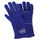 West Chester Blue Small Split Cowhide Welding Glove - Wing Thumb - 12.5 in Length - 9012L
