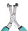 Excelta Five Star 505-20-US-ST Insertion/Extraction Plier - Steel/Acetal - 5 in - EXCELTA 505-20-US-ST