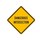 Brady B-959 Aluminum Diamond Yellow Stop Signs, Traffic Control Signs & Banners Sign - 30 in Width x 30 in Height - Reflective - 113296