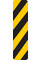 Brady B-959 Aluminum Rectangle Orange Stop Signs, Traffic Control Signs & Banners Sign - 12 in Width x 36 in Height - 80102
