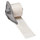 Brady M71-33-427 Die-Cut Printer Label Roll - 1.5 in x 4 in - Vinyl - Clear / White - B-427 - 80067