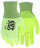 MCR Safety CutPro HyperMax Hi-Vis Yellow Large Cut-Resistant Gloves - A7 Cut Resistance - Nitrile Foam Palm & Fingertips Coating - Not Insulated Insulation - Rough Finish - 9277NFL