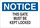 Brady B-401 Polystyrene Rectangle White Door Sign - 10 in Width x 7 in Height - 22543
