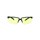 3M Solus 2000 Series Safety Glasses S2003SGAF-BGR - Scotchgard Anti-Fog Amber Lens - Gray/Teal Ratcheting Temples