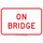 Brady B-302 Polyester Rectangle White Stop Signs, Traffic Control Signs & Banners Sign - 18 in Width x 12 in Height - Laminated - 129701