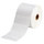 Brady THT-74-427-5-SC Die-Cut Printer Label Roll - 0.8 in x 1.437 in - Vinyl - Clear / White - B-427 - 92118
