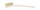 Techspray 20221 Hog Hair Brush, 8.375 in, Angled