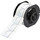 Brady B30EP-167U-593-WT Die-Cut Printer Label Roll - 1.5 in x 1.2 in - Polyester - White - B-593 - 21140