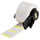 Brady PTL-19-427-YL Die-Cut Printer Label Roll - 1 in x 1 in - Vinyl - Clear / Yellow - B-427 - 18643