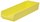 Akro-Mils 346 cu in Yellow Industrial Grade Polymer Shelf Storage Bin - 23 5/8 in Length - 8 3/8 in Width - 4 in Height - 1 Compartments - 30184 YELLOW