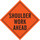 Brady Vinyl Diamond Orange Road Construction Sign - 48 in Width x 48 in Height - 57030