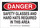 Brady B-302 Polyester Rectangle White PPE Sign - 14 in Width x 10 in Height - Laminated - 128789