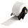 Brady PTL-17-427 Die-Cut Printer Label Roll - 0.5 in x 1 in - Vinyl - Clear / White - B-427 - 18365