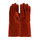 PIP Red Viper 73-7015HO Brown Large (Left Hand Only) Split Cowhide Welding Glove - 73-7015LHO