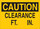 Brady B-401 Polystyrene Rectangle Yellow Equipment Safety Sign - 10 in Width x 7 in Height - 22863