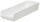 Akro-Mils 346 cu in White Industrial Grade Polymer Shelf Storage Bin - 23 5/8 in Length - 8 3/8 in Width - 4 in Height - 1 Compartments - 30184 WHITE