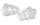 3M E-A-R Clear Plug 340-3019 Reusable Uncorded Triple-Flange - 16 db NRR Ear Plug