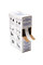 Brady BPTL-18-498 Die-Cut Printer Label Roll - 0.75 in x 1 in - Vinyl - White - B-498 - 62651