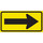 Brady B-959 Aluminum Rectangle Yellow Stop Signs, Traffic Control Signs & Banners Sign - 24 in Width x 12 in Height - 115556