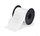 Brady B30-229-427 Die-Cut Printer Label Roll - 0.75 in x 1 in - Vinyl - Clear / White - B-427 - 18287