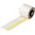 Brady PTL-28-427-YL Die-Cut Printer Label Roll - 0.25 in x 1 1/2 in - Vinyl - Clear / Yellow - B-427 - 33878