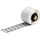 Brady PTL-24-486-BK Die-Cut Printer Label Roll - 1.13 in x 1/2 in - Polyester - Silver - B-486 - 18720