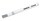 Excelta Four Star Straight Tip Brush - 4 1/2 in Length - 3/4 in Bristle Length - 3/8 in Wide - Plastic Handle - Nylon, Heat-Resistant Bristle - 211C-N