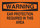 Brady B-302 Polyester Rectangle Orange PPE Sign - 14 in Width x 10 in Height - Laminated - 84823