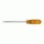 Xcelite by Weller 1/8 in Slotted R184N Screwdriver - Chrome Vanadium Steel - 6 5/8 in - 48549