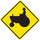 Brady B-959 Aluminum Square Yellow Stop Signs, Traffic Control Signs & Banners Sign - 115651