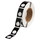 Brady THTEP168-593-.25BK Die-Cut Printer Label Roll - 1.2 in x 1.9 in - Polyester - Black - B-593 - 80262