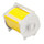Brady 76694 Printer Label Roll - 4 in x 100 ft - Polyester - Yellow - B-549