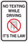 Brady B-959 Aluminum Rectangle White Stop Signs, Traffic Control Signs & Banners Sign - 24 in Width x 18 in Height - Reflective - 141811