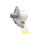 Brady M71-21-427-YL Die-Cut Printer Label Roll - 1 in x 2 1/2 in - Vinyl - Clear / Yellow - B-427 - 92702