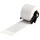 Brady PTL-33-427 Die-Cut Printer Label Roll - 1.5 in x 4 in - Vinyl - Clear / White - B-427 - 18434