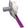 Brady M71C-500-595-PL Printer Label Roll - 0.5 in x 50 ft - Vinyl - Purple - B-595 - 19873
