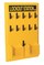 Honeywell Black/Yellow Polystyrene Lockout Device Station - 14 in Width - 21 in Height - HONEYWELL LSE105F