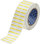 Brady THT-152-494-YL Thermal Transfer Printable Labels - 1 in x 0.375 in - Polyester - White / Yellow - B-494 - 60896
