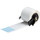 Brady PTL-34-427-BL Die-Cut Printer Label Roll - 1.5 in x 6 in - Vinyl - Blue / Clear - B-427 - 18540