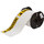 Brady ToughWash B30C-25-854-ANSICA Printer Label Roll - 4 in x 6.25 in - Polyester - White, Black / Yellow text - B-854 - 89789