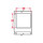 Brady CL-211-621 Die-Cut Printer Label Roll - 1 in x 0.4 in - Polyester - Clear - B-621 - 32034