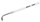Excelta Four Star Bent Tip Brush - 5 1/2 in Length - 3/16 in Bristle Length - 1/8 in Wide - Plastic Handle - Horse Hair - 210B-H