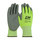 PIP G-Tek PolyKor 16-645LG Hi-Vis Yellow Large Cut-Resistant Gloves - ANSI A5 Cut Resistance - Polyurethane Palm & Fingers Coating - 10 in Length - 16-645LG/L