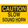 Brady B-302 Polyester Rectangle Stop Signs, Traffic Control Signs & Banners Sign - 10 in Width x 7 in Height - Laminated - 129509