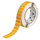Brady THTEP-171-593-.5YL Die-Cut Printer Label Roll - 1.6 in x 0.49 in - Polyester - Yellow - B-593 - 64415