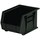Akro-Mils Akrobin 50 lb Black Industrial Grade Polymer Hanging / Stacking Storage Bin - 10 3/4 in Length - 8 1/4 in Width - 7 in Height - 1 Compartments - 30239 BLACK