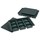 Protektive Pak Black Kitting Tray Lid - 9 11/16 in Length - 7 13/16 in Wide - 1/16 in Deep - 39203